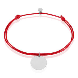 Bracelet Paula Argent Blanc - Bracelets cordon Femme | Histoire d’Or