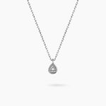 Collier Mon 1er Diamant Or Blanc Diamant - Colliers Femme | Histoire d&rsquo;Or
