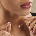 Collier Gia Plaqu&eacute; Or Jaune Oxyde De Zirconium - Colliers fantaisie Femme | Histoire d&rsquo;Or