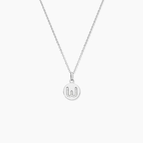 Collier Argent Eugenien Oxydes De Zirconium - Colliers fantaisie Femme | Histoire d’Or