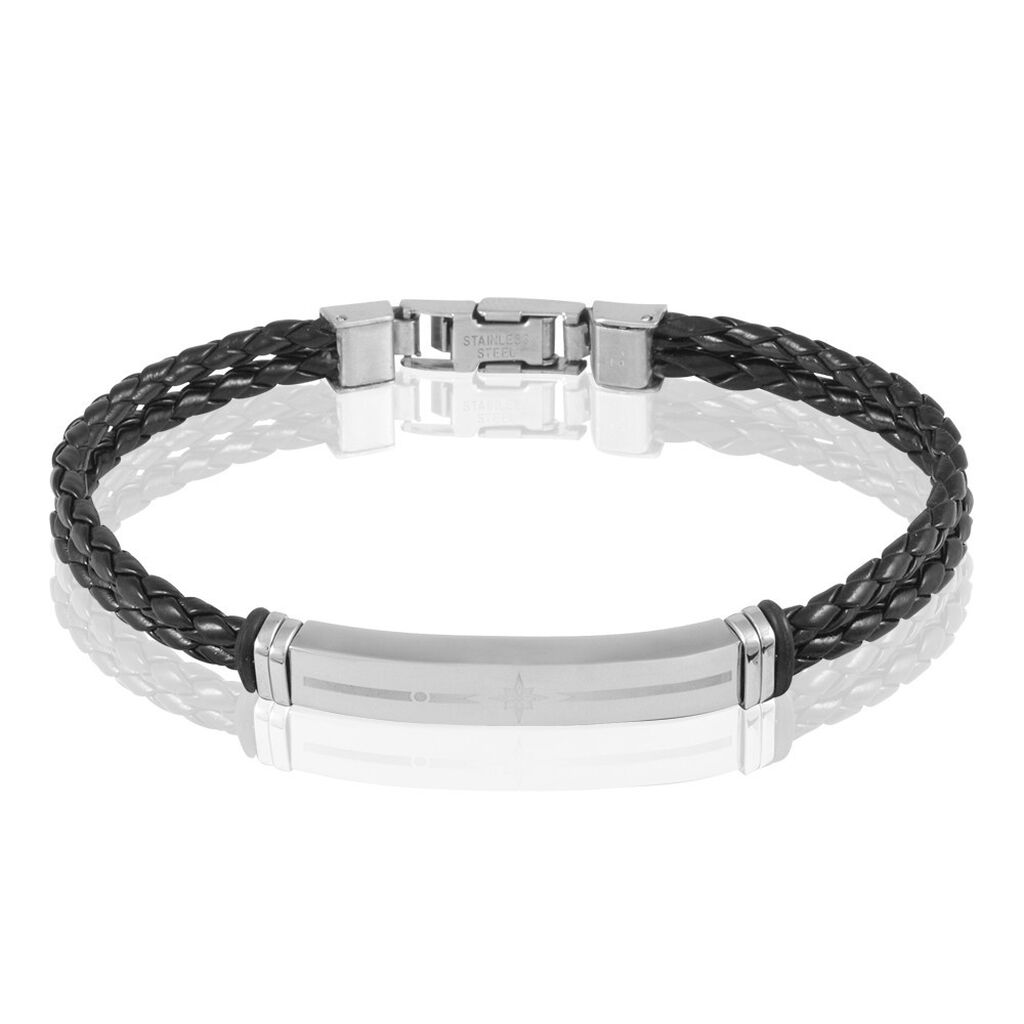 Bracelet Gaetan Acier Blanc