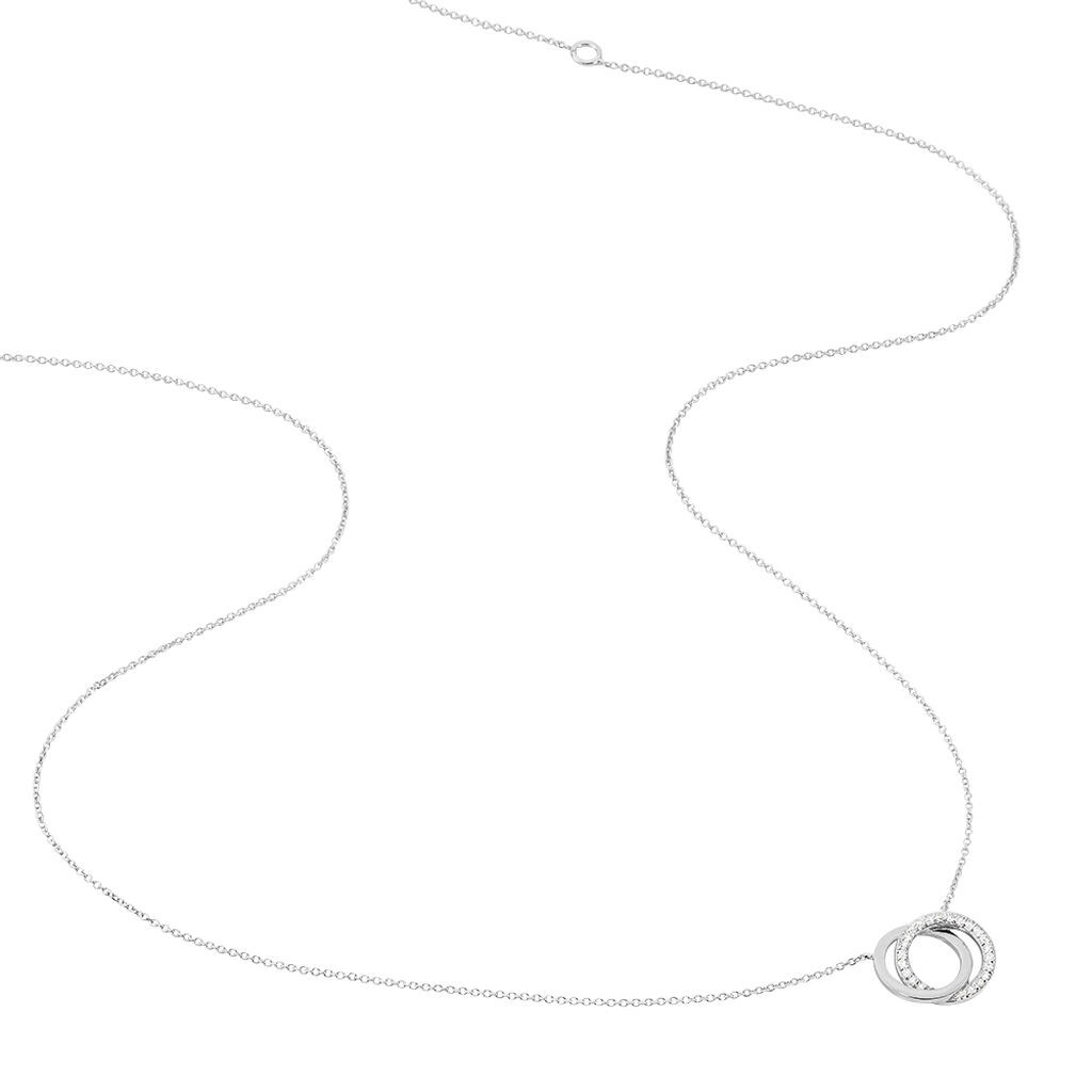 Collier Absolu Or Blanc Diamant - Colliers Femme | Histoire d’Or