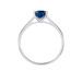 Bague Crista Or Blanc Saphir Et Diamant - Bagues solitaires Femme | Histoire d’Or