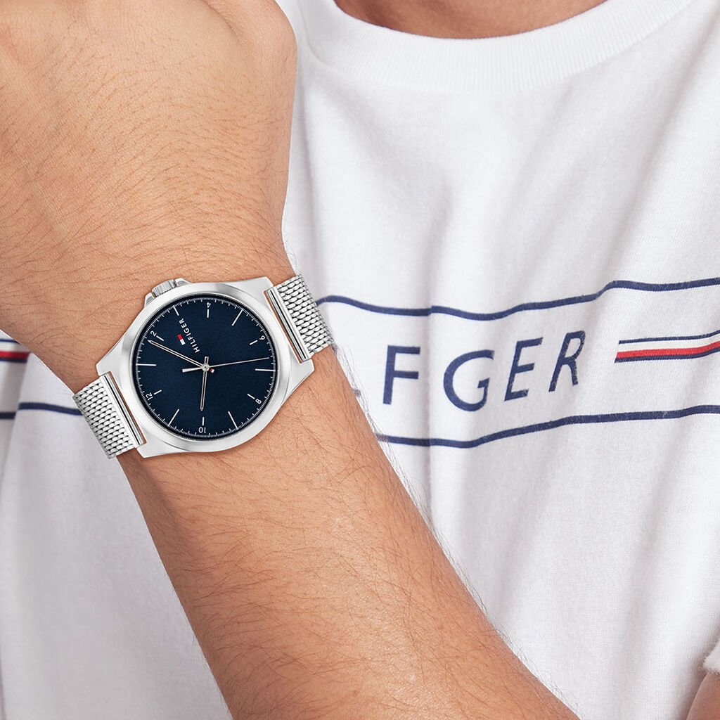 Montre Tommy Hilfiger Bleu - Montres Homme | Histoire d’Or