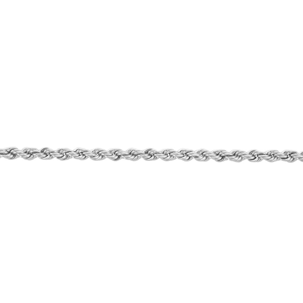 Bracelet Jerry Maille Corde Or Blanc - Bracelets cha&icirc;ne Femme | Histoire d&rsquo;Or