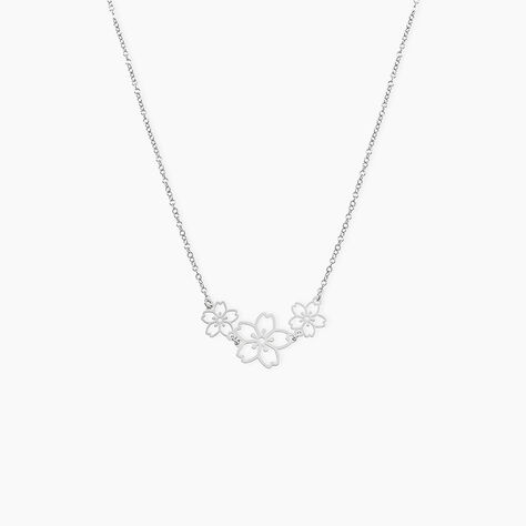 Collier Lucrezia Argent Blanc - Colliers fantaisie Femme | Histoire d&rsquo;Or