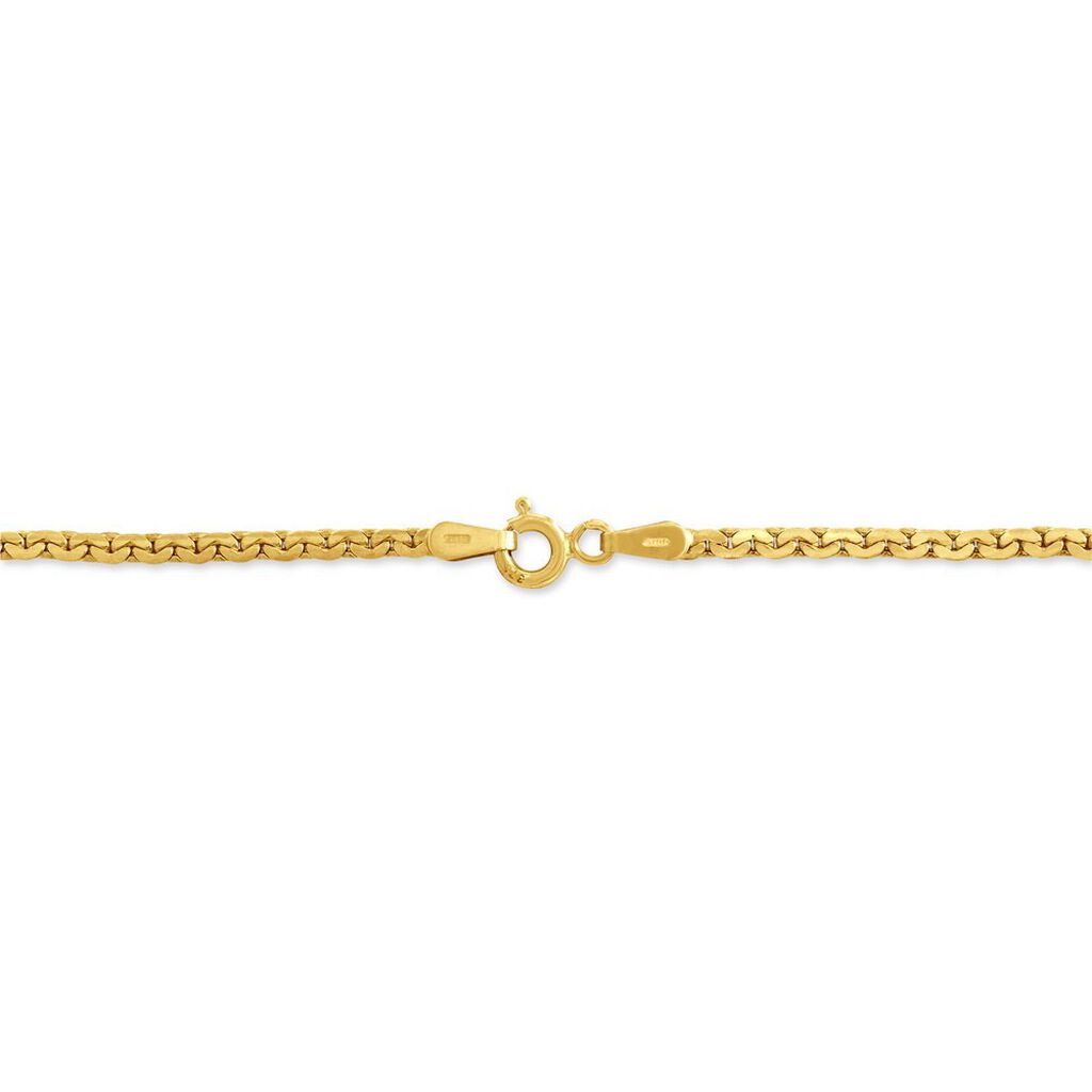 Bracelet Ivy Maille Haricot Or Jaune - Bracelets cha&icirc;ne Femme | Histoire d&rsquo;Or