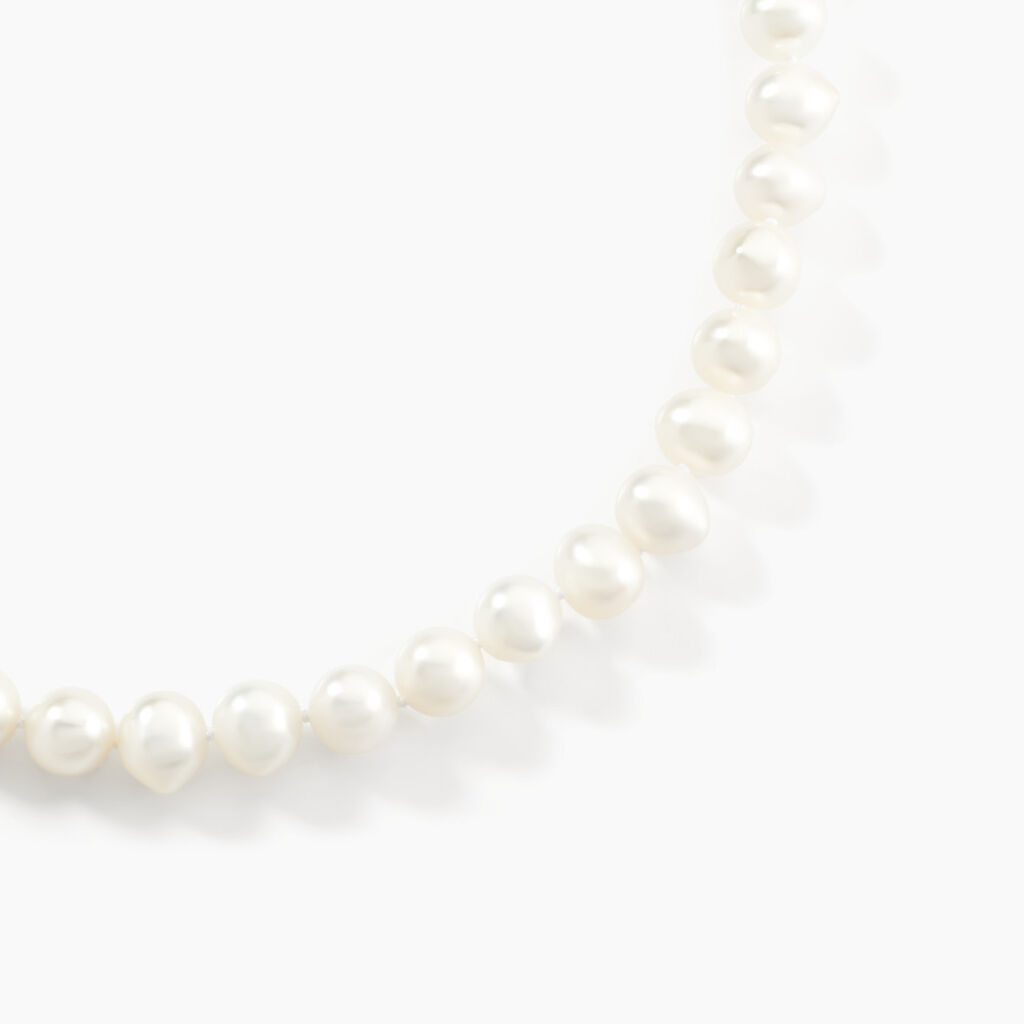 Collier Baroque Or Jaune Perle De Culture - Colliers Femme | Histoire d’Or