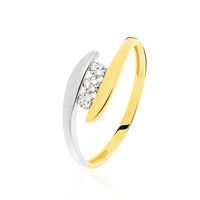 Bague Delphine Or Bicolore Diamant