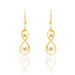 Boucles D'oreilles Pendantes Ademar Or Jaune Oxyde De Zirconium - Boucles d'oreilles pendantes Femme | Histoire d’Or
