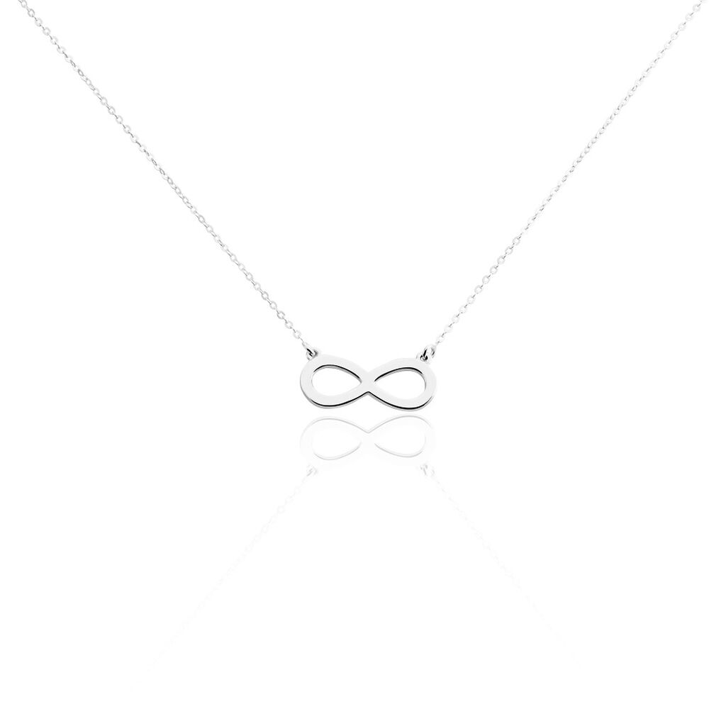 Collier Maryeme Infini Selectra Or Blanc - Colliers Femme | Histoire d&rsquo;Or