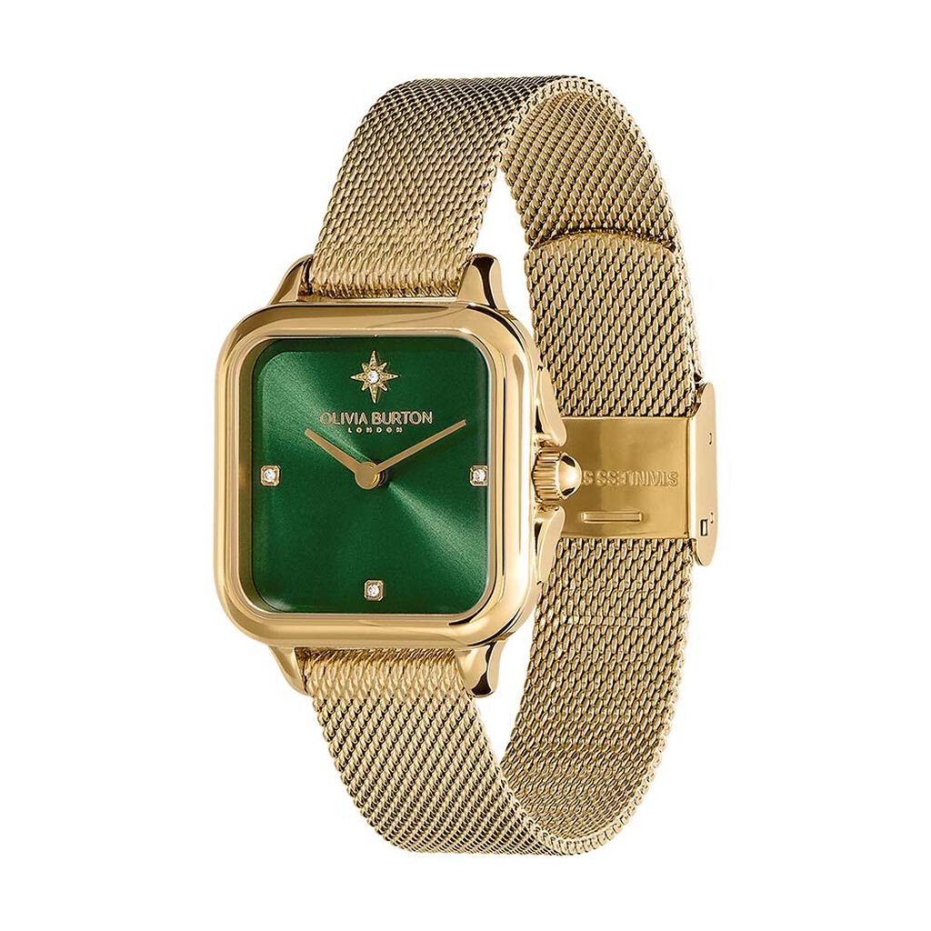 Montre Olivia Burton Grosvenor Vert - Montres Femme | Histoire d’Or
