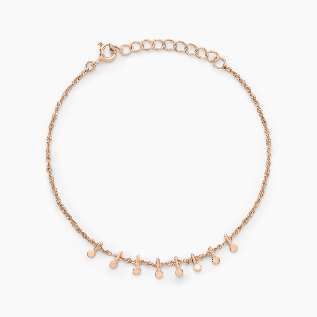 Bracelet Pippa Argent Rose - Bracelets Femme | Histoire d’Or
