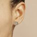 Boucles D'oreilles Pendantes Elwenn Argent Blanc - Boucles d'oreilles fantaisie Femme | Histoire d’Or
