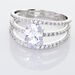 Bague Solitaire Efisia Argent Blanc Oxyde De Zirconium - Bagues solitaires Femme | Histoire d’Or