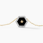 Collier Servius Or Jaune Oxyde De Zirconium - Colliers Femme | Histoire d&rsquo;Or