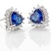 Boucles D'oreilles Puces Argent Blanc Sphinx Pierres - Boucles d'oreilles fantaisie Femme | Histoire d’Or