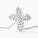 Collier Radiant Bloom Argent Blanc Oxyde - Colliers Femme | Histoire d’Or