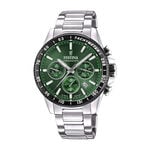 Montre Festina Timeless Chronograph Vert - Montres Homme | Histoire d&rsquo;Or
