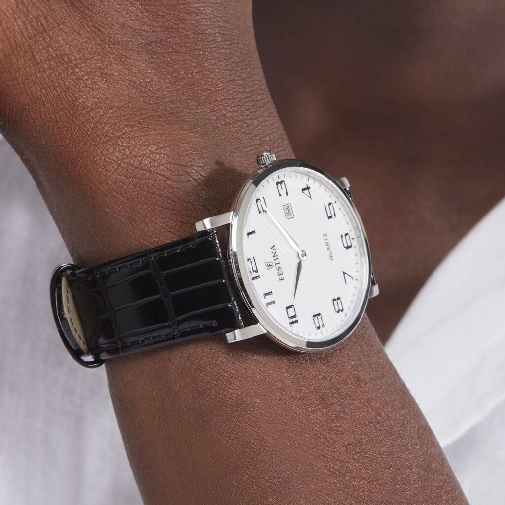 Montre Festina Classics Blanc - Montres Homme | Histoire d’Or