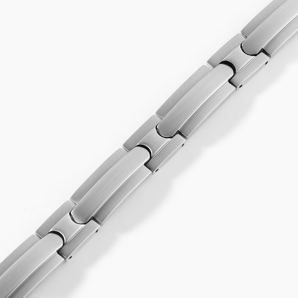 Bracelet Raphaël Acier Gris - Bracelets Homme | Histoire d’Or