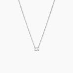 Collier One Or Blanc Diamant - Colliers Femme | Histoire d&rsquo;Or