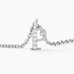 Collier Neruda Argent Blanc Oxyde De Zirconium - Colliers fantaisie Femme | Histoire d&rsquo;Or