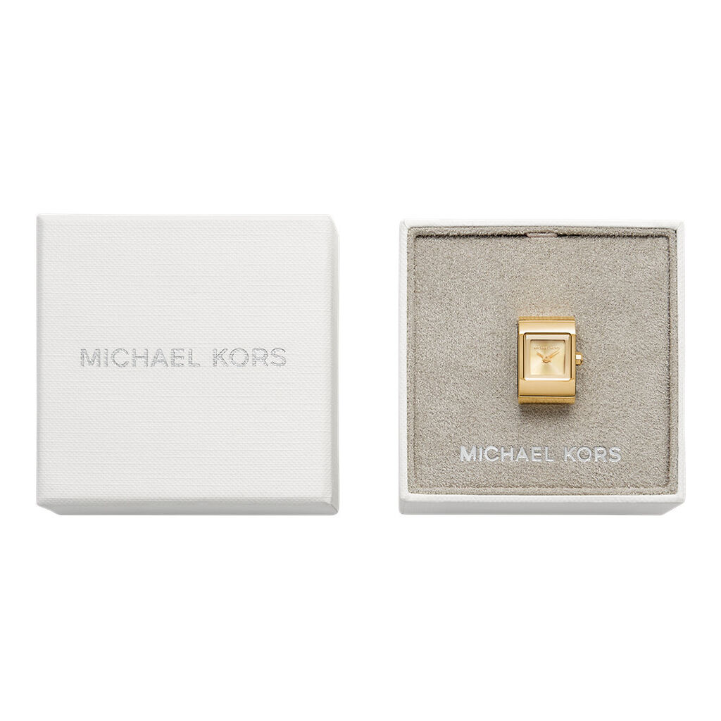 Montre Michael Kors Darrington Watch Ring Dor&eacute; - Montres Femme | Histoire d&rsquo;Or