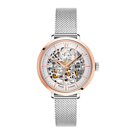 Montre Pierre Lannier Automatique 35 Argent - Montres Femme | Histoire d’Or