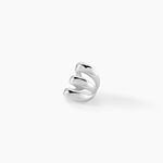 Bijoux D'Oreilles Alexina Acier Blanc - Boucles d'oreilles fantaisie Femme | Histoire d&rsquo;Or