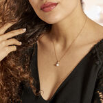 Collier Or Jaune Bragi Perle De Culture Oxyde De Zirconium - Colliers Femme | Histoire d&rsquo;Or