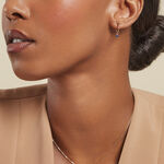 Cr&eacute;ole Unitaire Onora Or Jaune Saphir - Boucles d'oreilles cr&eacute;oles Femme | Histoire d&rsquo;Or