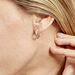 Créoles Maelia Or Bicolore - Boucles d'oreilles créoles Femme | Histoire d’Or
