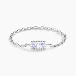 Bague Rio Argent Blanc Oxyde De Zirconium - Bagues solitaires Femme | Histoire d&rsquo;Or