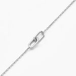 Bracelet Harmony Argent Blanc - Bijoux sans pierre Homme | Histoire d&rsquo;Or