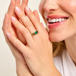 Bague Heritage Or Jaune Emeraude - Bagues solitaires Femme | Histoire d&rsquo;Or