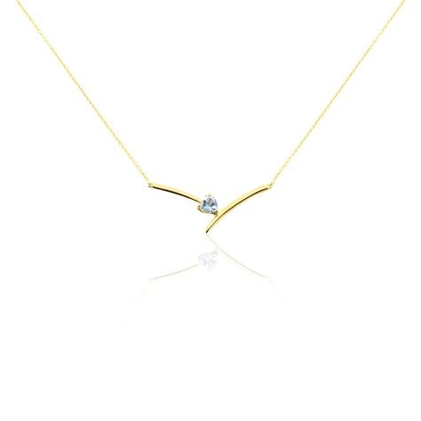 Collier Renaldine Or Jaune Topaze - Colliers Femme | Histoire d’Or