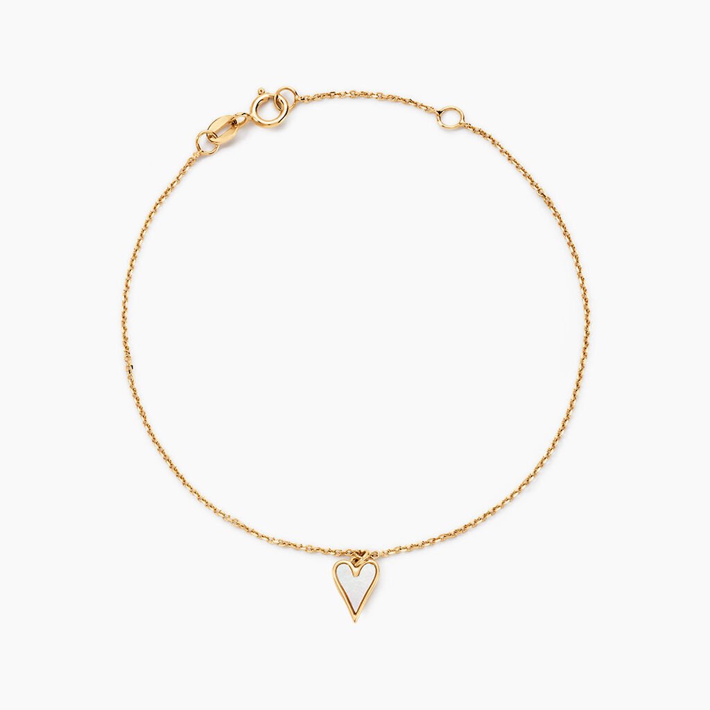 Bracelet Romancya Or Jaune Nacre - Bracelets Femme | Histoire d&rsquo;Or
