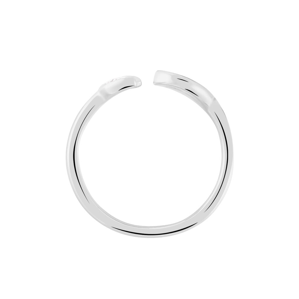 Bague Lyana Argent Blanc Oxyde De Zirconium - Bagues avec pierre Femme | Histoire d’Or
