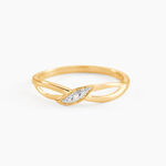 Bague Or Jaune Unora Diamants - Bagues solitaires Femme | Histoire d&rsquo;Or