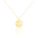 Collier Benedicte Message Or Jaune - Colliers Enfant | Histoire d’Or