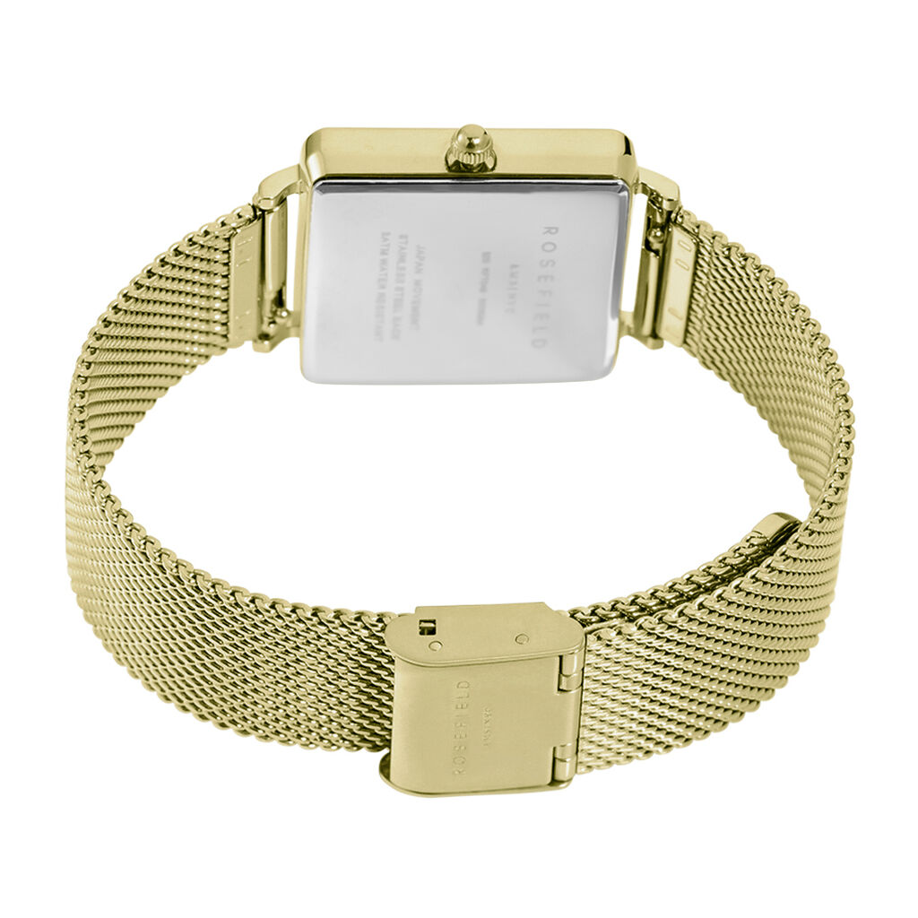 Montre Rosefield The Boxy Blanc - Id&eacute;es cadeaux Femme | Histoire d&rsquo;Or