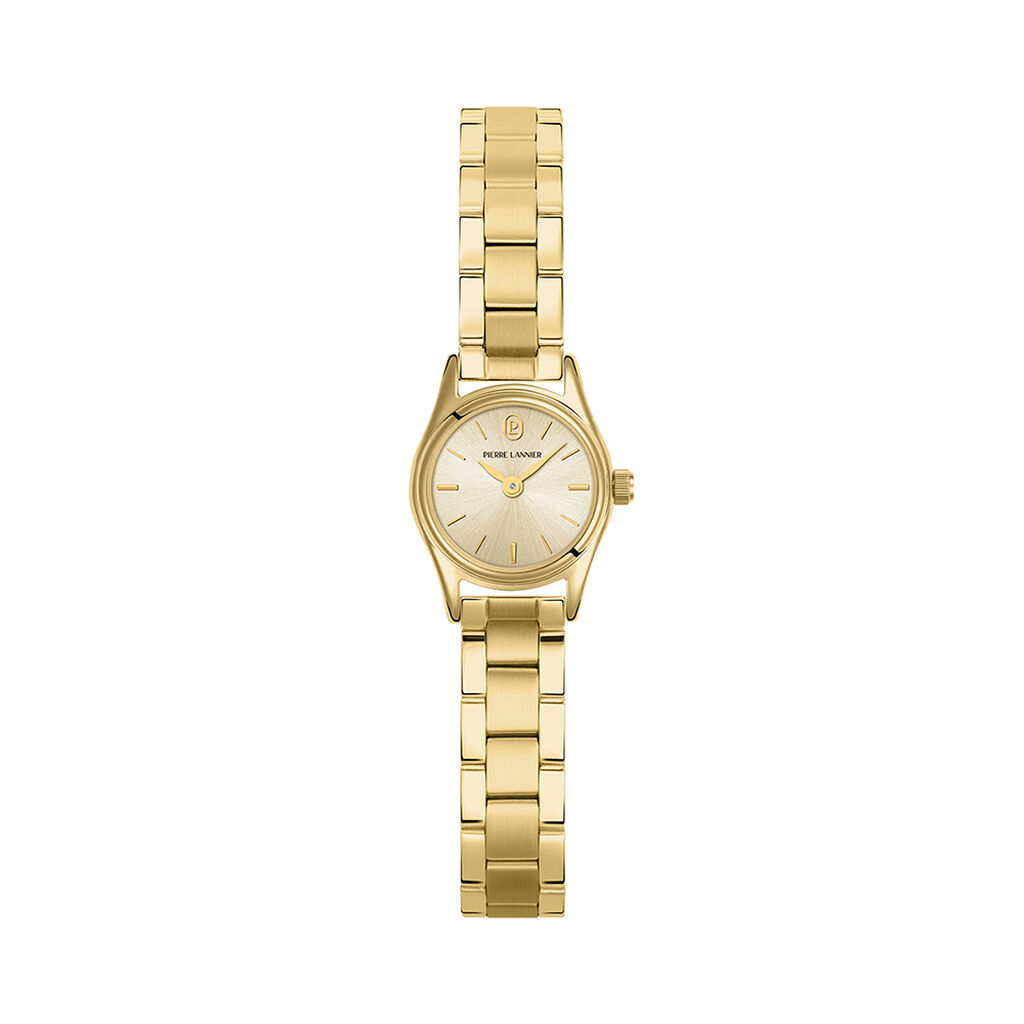 Montre Pierre Lannier Lannier Pya Champagne - Montres Femme | Histoire d&rsquo;Or
