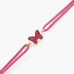 Bracelet Solena Papillon Or Jaune - Bracelets cordon Enfant | Histoire d&rsquo;Or