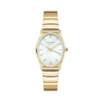 Montre Rosefield Oval Nacre Blanche