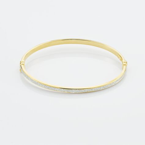 Bracelet Jonc Karama Or Bicolore - Bracelets joncs Femme | Histoire d’Or