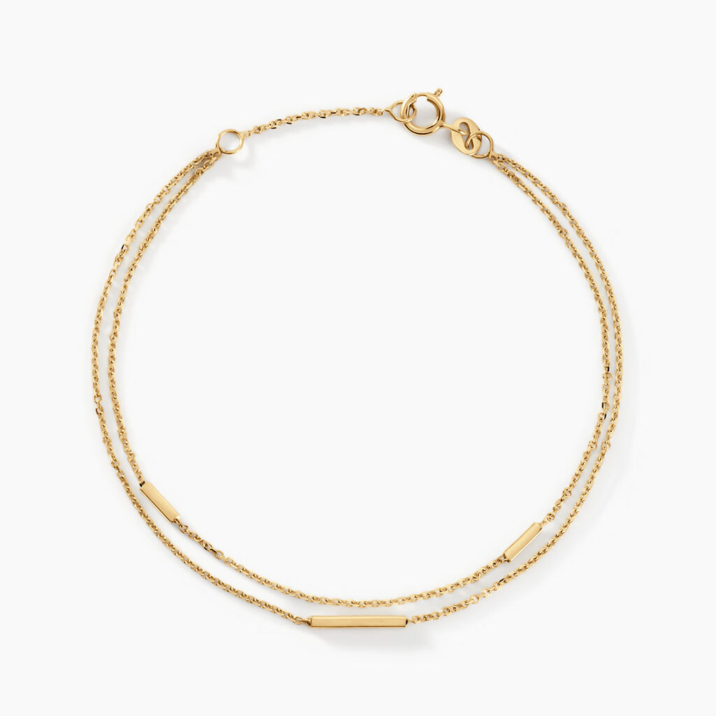 Bracelet Rain Or Jaune - Bracelets Femme | Histoire d’Or