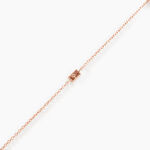 Bracelet Rio Argent Rose Oxyde De Zirconium - Bracelets Femme | Histoire d&rsquo;Or