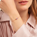 Bracelet Atieno Argent Rose Oxyde De Zirconium - Bracelets Femme | Histoire d&rsquo;Or