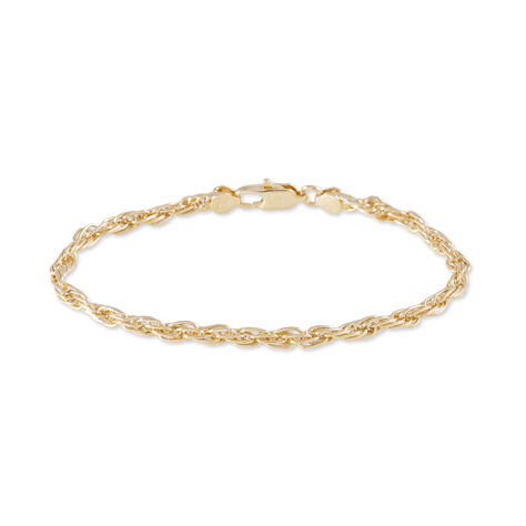 Bracelet Azelys Plaqué Or Jaune - Bracelets chaîne Femme | Histoire d’Or